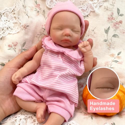 OtardDolls دميّة أوتارد سيليكون للأطفال 10 إنش دمية سيليكون كاملة واقعية مع مجموعة ملحقات - Image 5