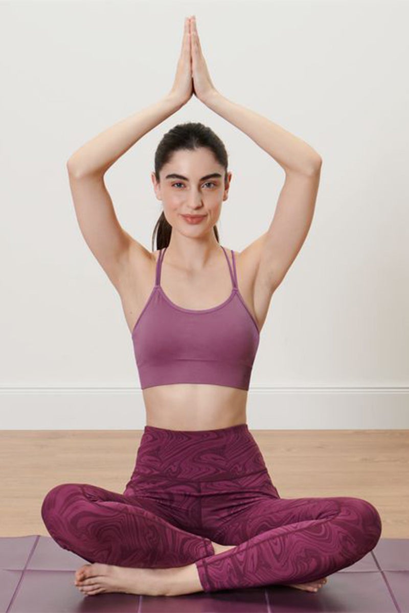 Tchibo Women Sportswear Fit Sleeveless Training Top, Mauve  - Image 1