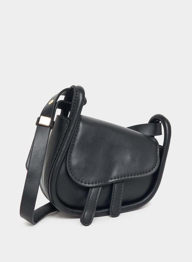 Styli Asymmetrical Shoulder Bag with Adjustable Strap  - Image 1