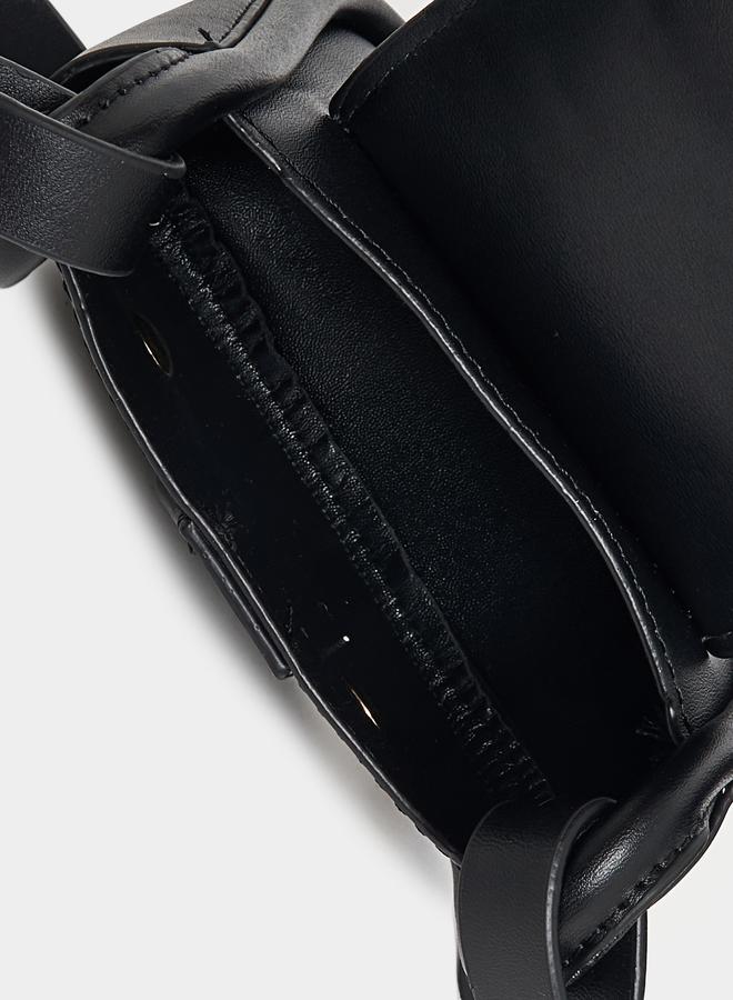 Styli Asymmetrical Shoulder Bag with Adjustable Strap  - Image 5