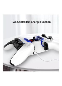 Ipega Dual Charger Dock for Playstation 5 DualSense Controllers Charging with LED Indicators  - Image 5