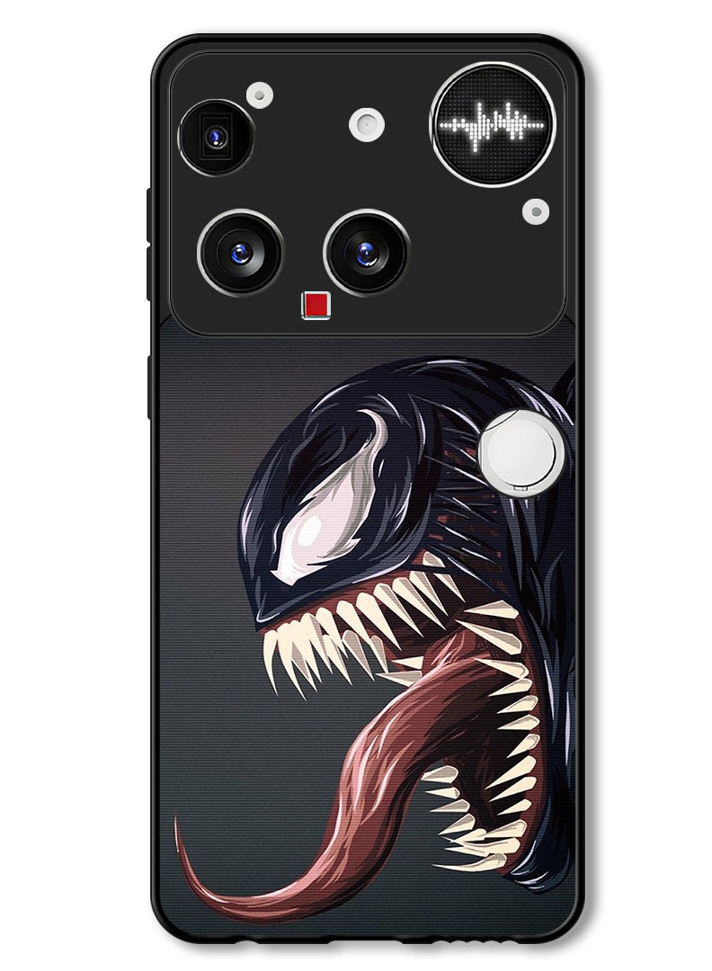 Theodor Case Compatible with Nothing Phone (3) 6.67 Inch Protection Shockproof Bumper Cover Venom - Image 1