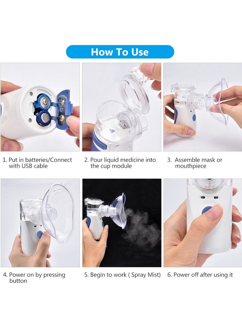 EzzySo - Ultrasonic Inhaler Mesh Nebulizer - Image 1