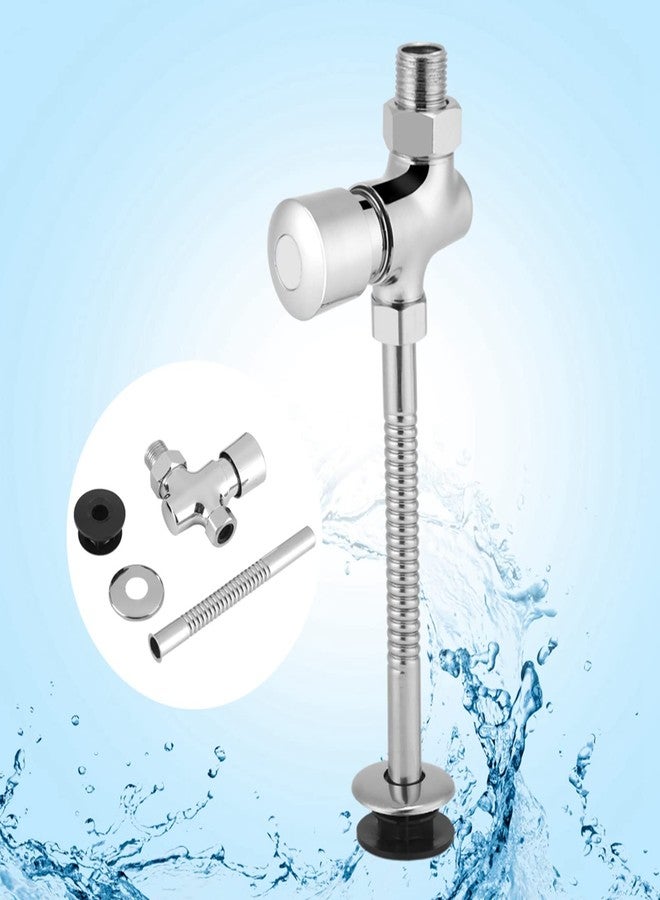 Chazcool Urinal Flush Valve, Urine Flushing Valve, Flush Valve Manual Delay Automatic Shutoff for Toilets, Supermarkets, Hotels - Image 5