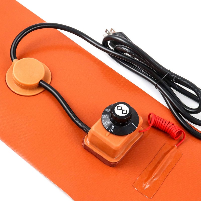 woobles Metal Drum Heater, 800 Watt, 120 Volt, Grease Keg Heater, Insulated Band Heater 5-gallons - Image 2