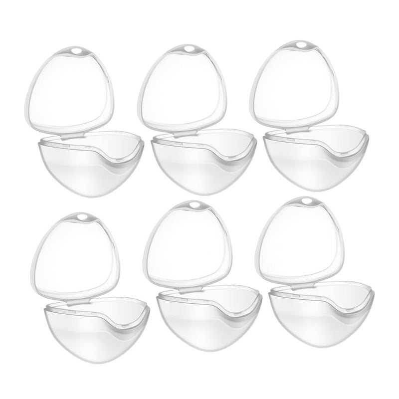 6Pcs Cartoon Pacifier Storage Box Portable Holder for Diaper Bag Stroller and Travel - Image 2