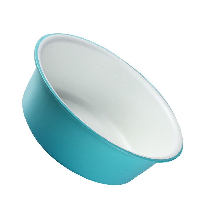 Thickened Plastic Wash Basin 29.7x10.2cm Durable Reliable - Fashionable Color Clashing Multipurpose Wash Tub for Home Dorm Baby Care Daily Washing - Image 3