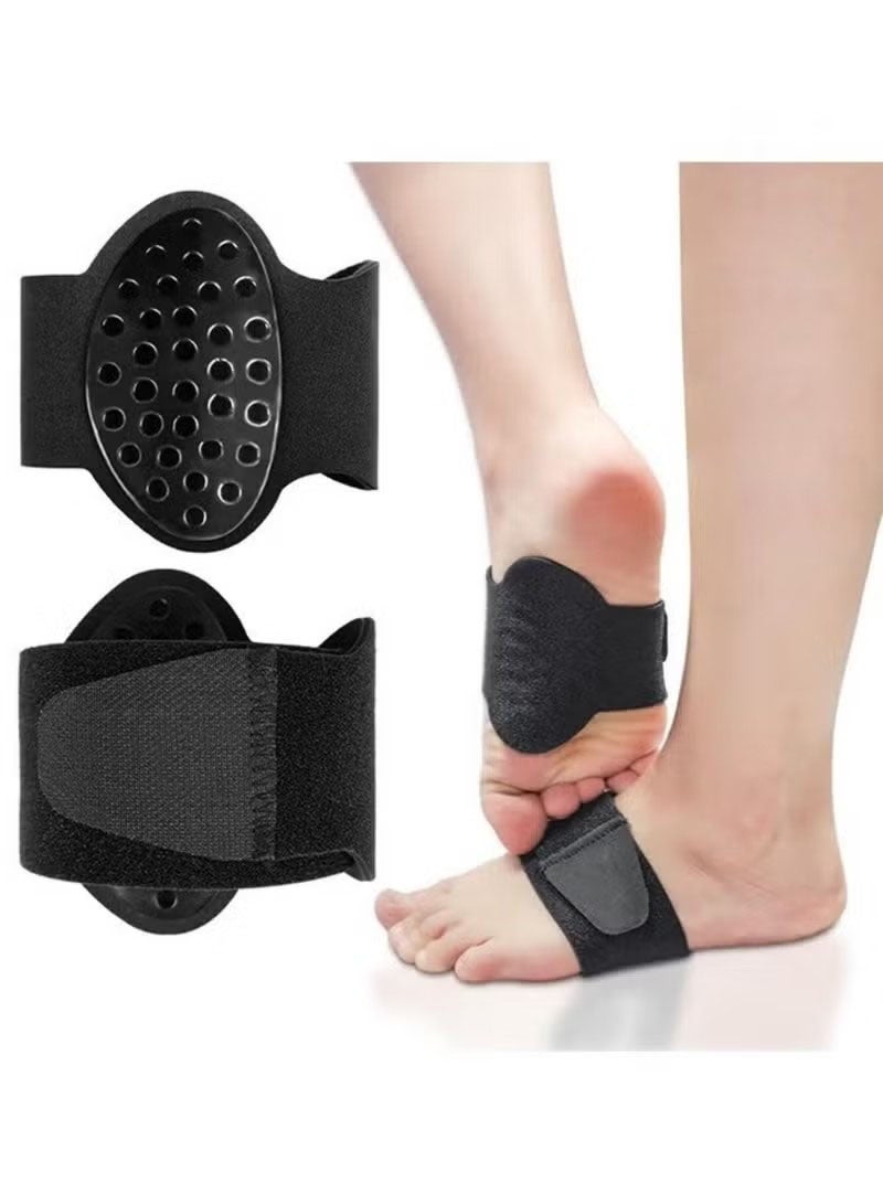 Metatarsal Sleeves Inserts with Gel Pads Hardened Arch Pad Arch Pad Immediate Bottom Ball of Foot Support Pain Relief - Soft Padding - Aid Metatarsalgia, Neuroma,Insole Men, Women (Black) - Image 1