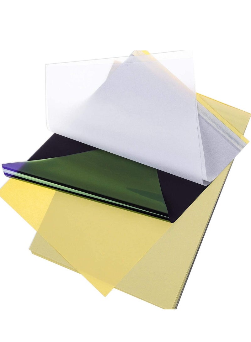 ORiTi Tattoo Transfer Paper, Cridoz 35 Sheets Stencil Transfer for Tattooing - Image 1