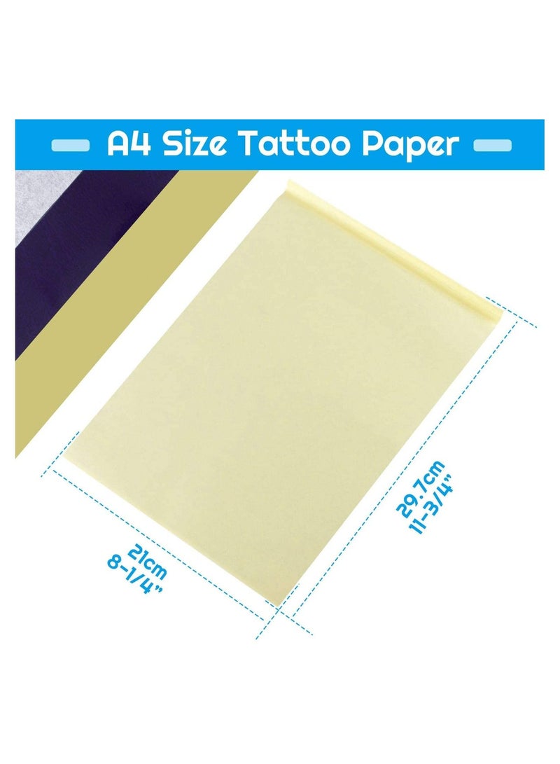 ORiTi Tattoo Transfer Paper, Cridoz 35 Sheets Stencil Transfer for Tattooing - Image 4
