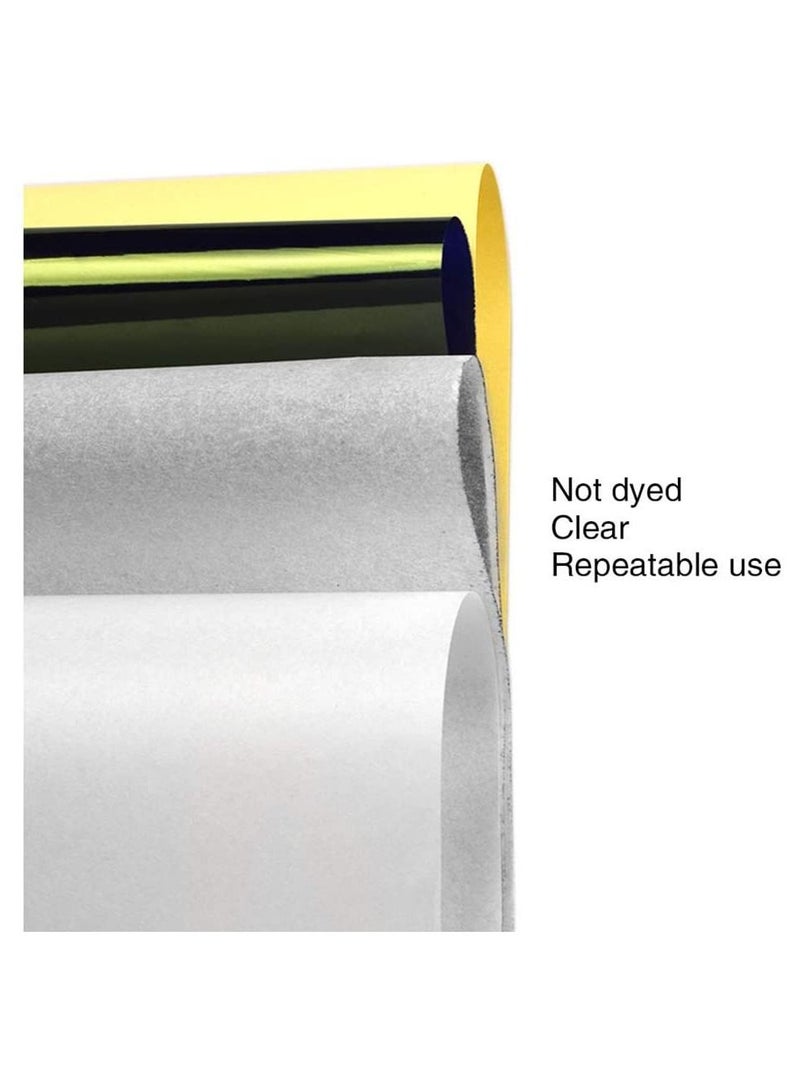 ORiTi Tattoo Transfer Paper, Cridoz 35 Sheets Stencil Transfer for Tattooing - Image 2