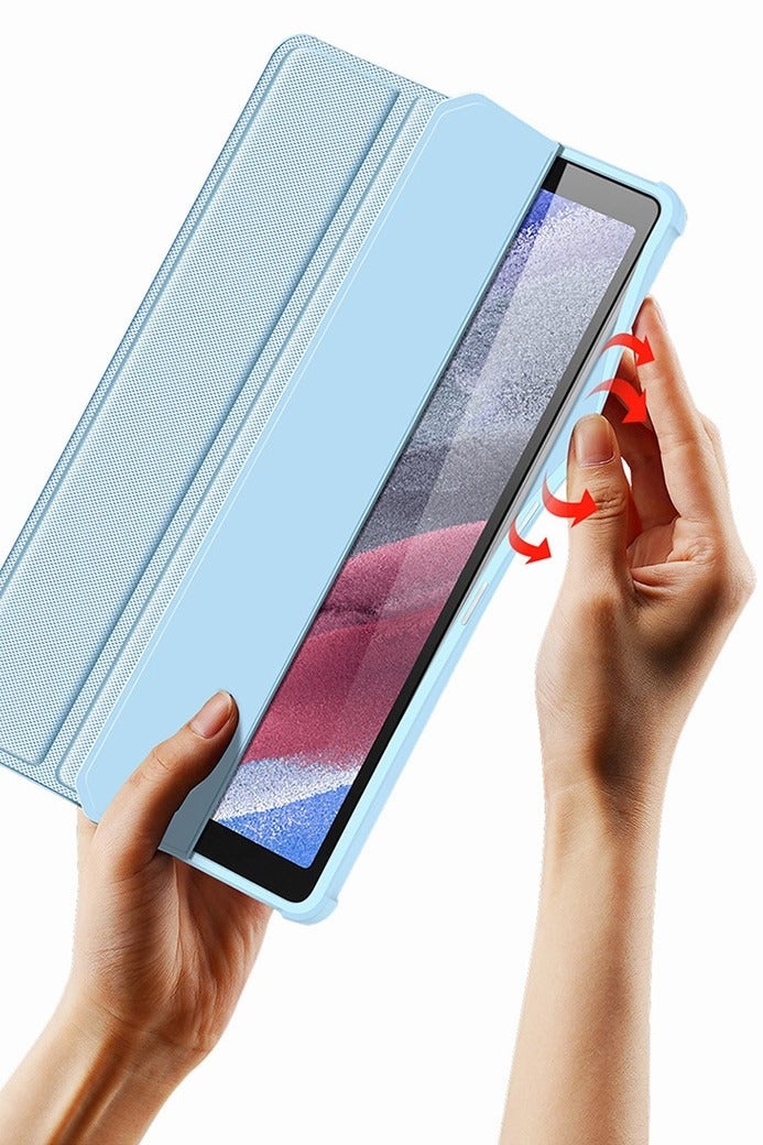 general Case for Samsung Galaxy TTab S10 FE+ 13.1 Inch 2025  with S Pen Holder, Shockproof Slim Transparent Back Case Cover with Car Sleep/Alarm Clock - Image 2