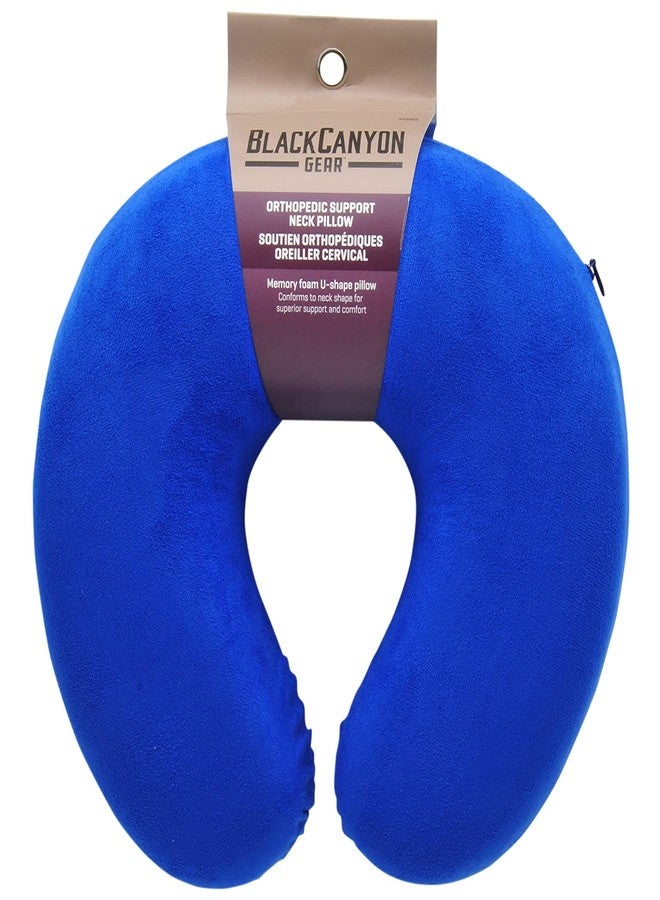 RoadPro BlackCanyon Gear RP2805 Suede Memory Foam Neck Pillow - Assorted Colors - Image 5