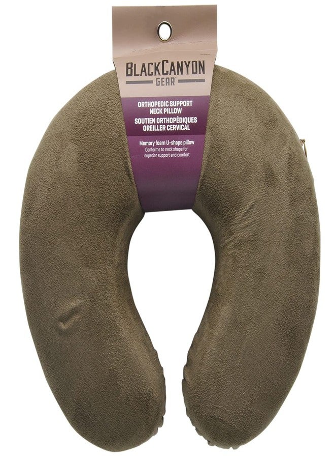RoadPro BlackCanyon Gear RP2805 Suede Memory Foam Neck Pillow - Assorted Colors - Image 2