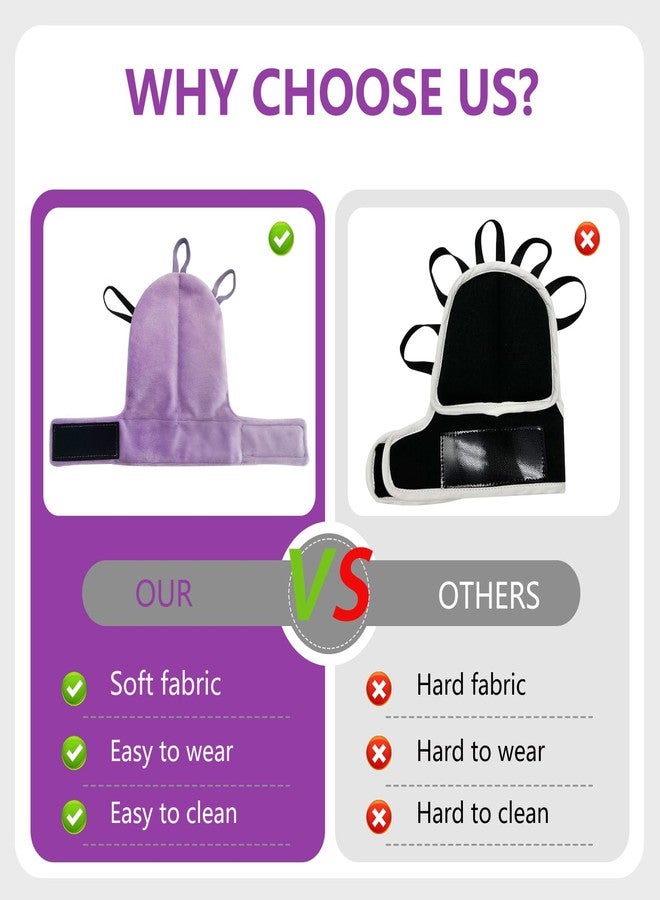 Heyshapeing 2PCS Weighted Gloves for Hand Tremors & Parkinson’s - Weighted Hand Support for Improved Stability, Adjustable Wrist Strap, Comfortable Strengthening Gloves for Daily Tasks & Mobility (Purple, L (Pair）) - Image 4