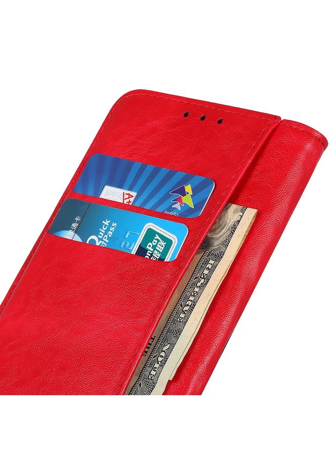 S-TOP Case For OnePlus 9 Magnetic Crazy Horse Texture Horizontal Flip Leather Case with Holder & Card Slots & Wallet - Image 5