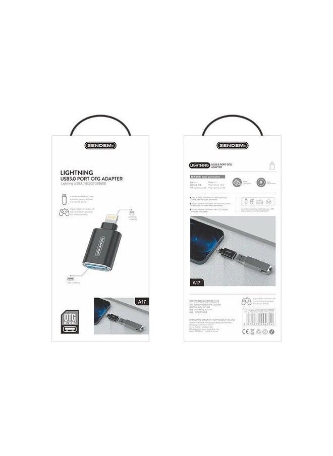 Sendem - Lightning USB 3.0 Port OTG Adapter - Image 1