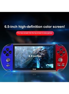 X16 Handheld Game Video Game Console Support TF Card With 6.5 Inch Screen