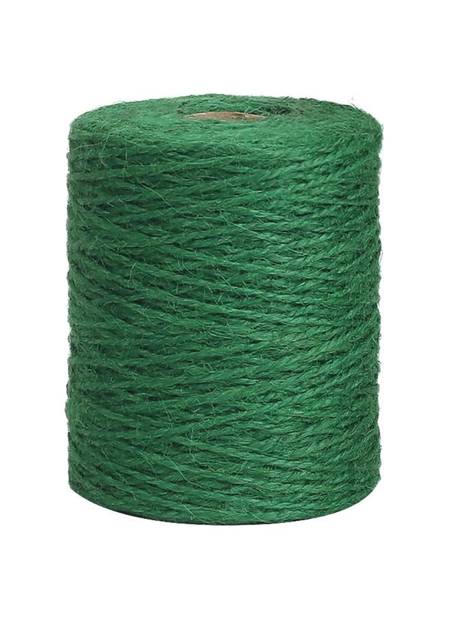 Vivifying Garden Twine, 656 Feet 2mm Green Plant Ties, Strong Jute Twine String for Climbing Plants, Tomatoes, Floristry, Crafts - Image 1