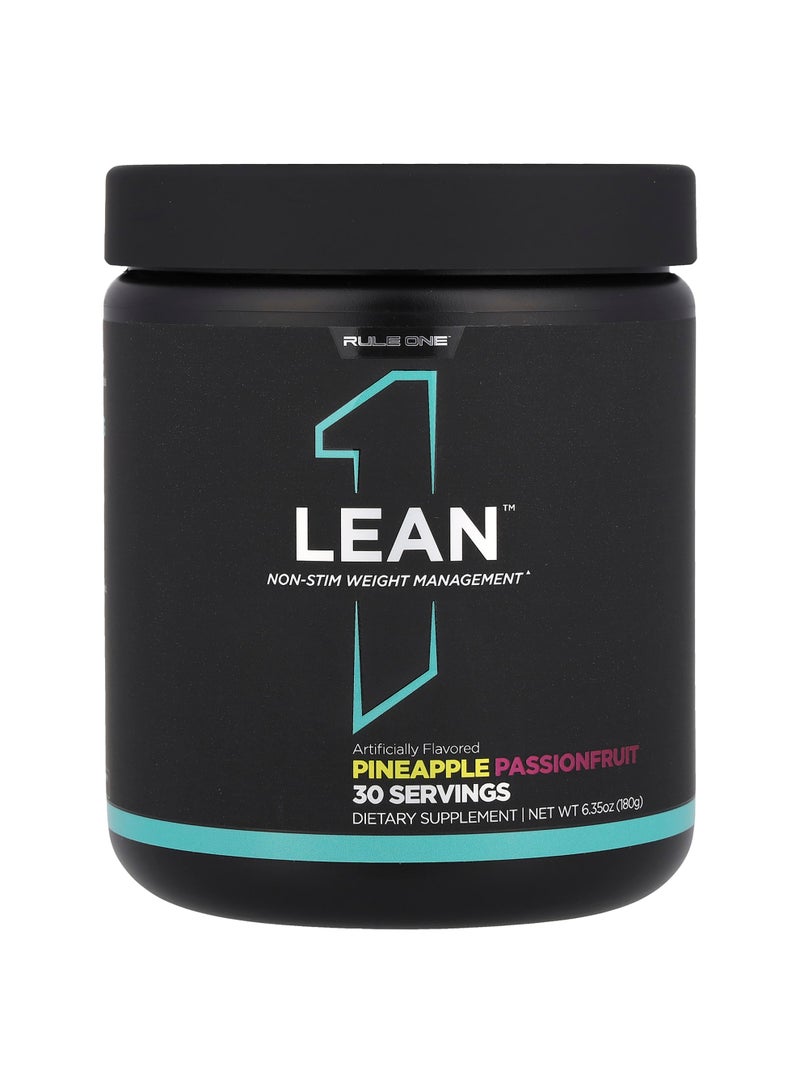 Lean™, Non-Stim Weight Management, Pineapple Passionfruit, 6.35 oz (180 g)