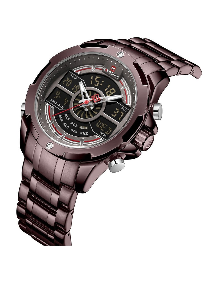 NAVIFORCE - Naviforce Watch For Men NF9170-CE-GY - Image 1