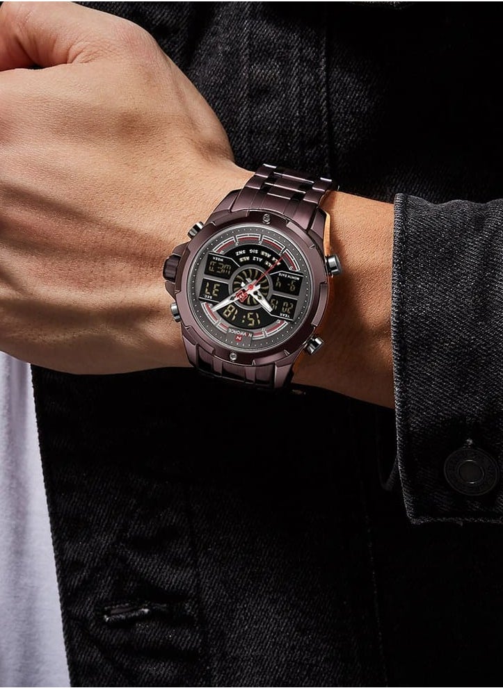NAVIFORCE - Naviforce Watch For Men NF9170-CE-GY - Image 1