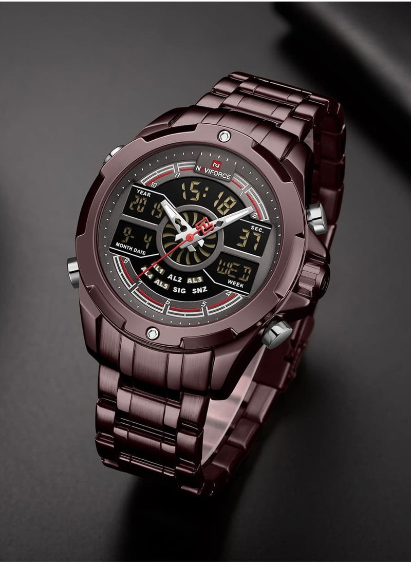 NAVIFORCE - Naviforce Watch For Men NF9170-CE-GY - Image 1