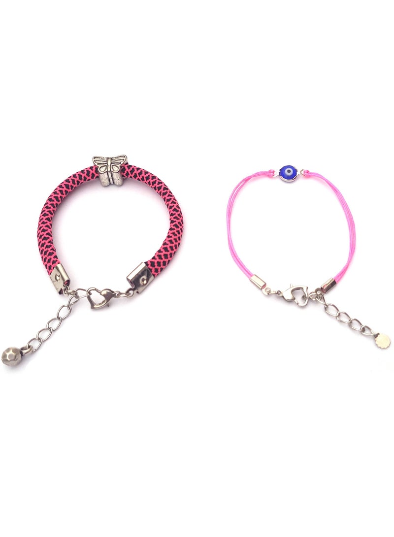 Alwan مجموعة من 2 سوار للسيدات الشابات - Image 2