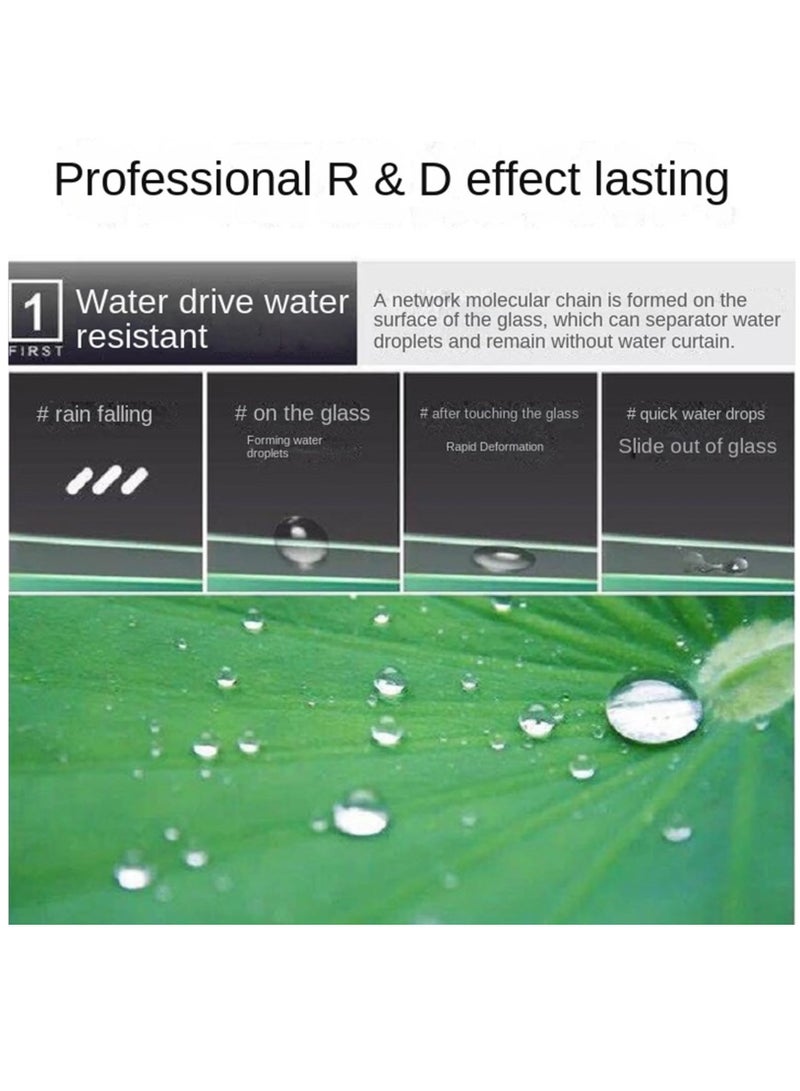 Anti Fog Windshield & Glasses Spray, Waterproof Anti Fog Spray, Automobile Glass Anti Fog Spray, Anti Fog Car Glass Cleaner, Anti Fog Spray for Glasses, Car Glass Antifog Hydrophobic Coating Spray - Image 4