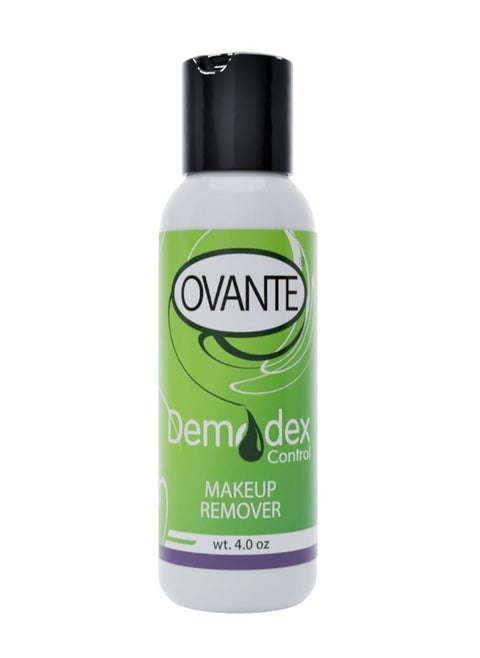 Demodex Mite Eliminating Face Wash & Make Up Remover With Tea Tree Oil For Human With Demodex Mite, Rosacea, Blepharitis, Itchy Eyelids & Lashes - 4.0 oz