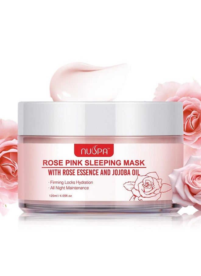 NUSPA - NUSPA Organic Rose Face Clay Mask, Wash Off Repairing Facial Mask Skincare,Anti Wrinkle Remove Dark Circle Foot Facial Skin Care Treatmet for Women,Men Daily - Image 1