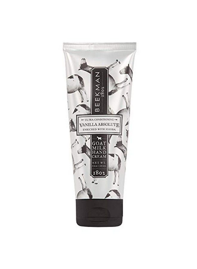 Beekman 1802 Hand Cream Vanilla Absolute Moisturizing & Hydrating Goat Milk Hand Lotion For Dry & Sensitive Skin Antiaging Hydration Goat Milk Hand Care 34 Oz  - Image 2