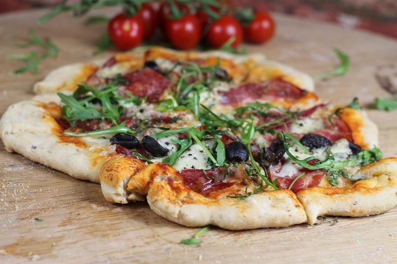 ProQ Pizza Stone Set with Stainless Steel Carry Rack - Image 4