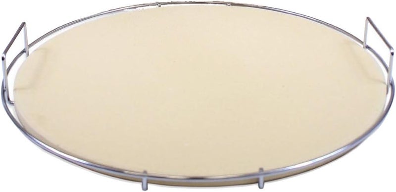 ProQ Pizza Stone Set with Stainless Steel Carry Rack - Image 1