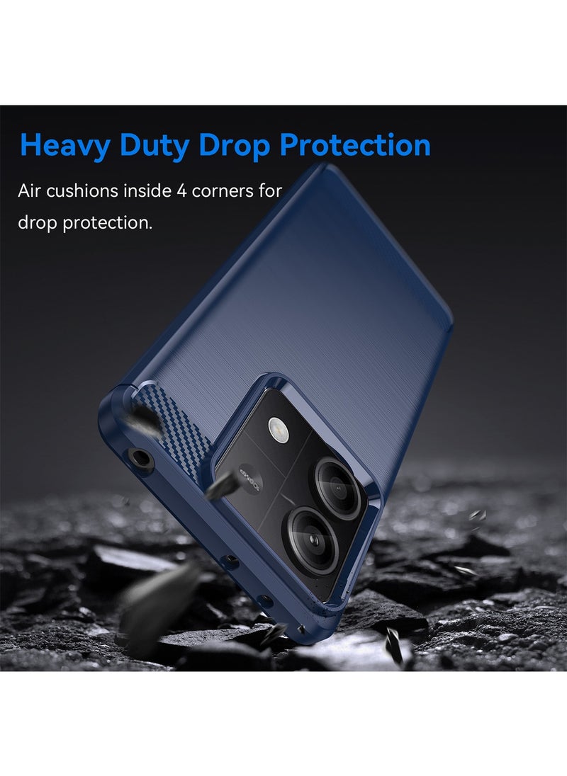 X-level Redmi Note 13 5g Mobile Tpu Case Cover Accessories Camera Lens Protection Shockproof with Comfortable Touch Anti-scratches Anti-drops Anti-fingerprints Protective Back Cover shell protector  - Image 3