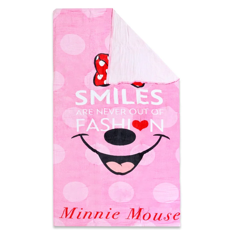 ديزني Disney Minnie Beach Towel Kids  70x140 cm - TRHA36182