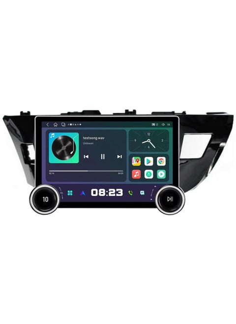شاشة Diamond 2K لسيارة تويوتا كورولا 2014 2015 2016 ستيريو سيارة مدمج بلوتوث وحدة رئيسية DSP Carplay لاسلكي Android Auto AHD كاميرا متضمنة شاشة 11.8 بوصة