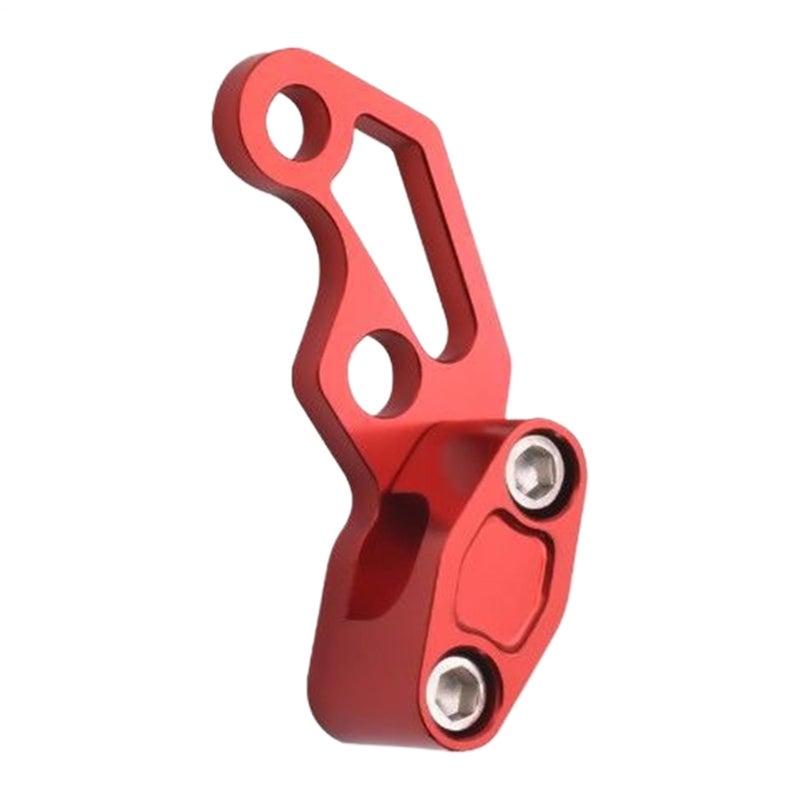 Red Motorcycle Brake Hose Clip Cable Cord Holder Oil Pipe Fixing Tool - Image 2