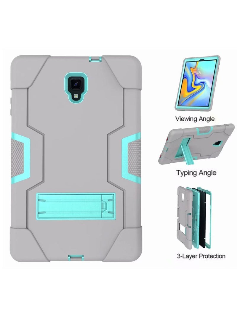 Y&D Case For Samsung T590 / Tab A 10.5 Inch (SM-T590 SM-T595) Tablet, With Stand, Silicone Case, Anti-Drop, Anti-Shock, Anti-Slip (Mint Green) - Image 2