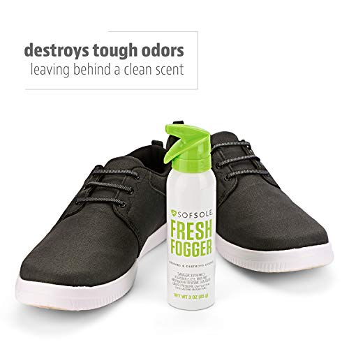 Sof Sole Fresh Fogger Shoe, Gym Bag, and Locker Deodorizer Spray, 3-Ounce, 1 Pack - Image 4