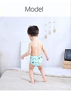 Gonice 4 Pieces Baby Cotton Training Pants Strong Absorbent Reusable Toddlers Kids And Toddler Unisex (6-Layers) Potty Training Underwear for Baby Girls and Boys  - Image 3
