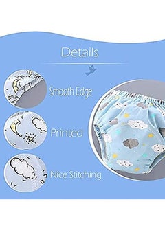 Gonice 4 Pieces Baby Cotton Training Pants Strong Absorbent Reusable Toddlers Kids And Toddler Unisex (6-Layers) Potty Training Underwear for Baby Girls and Boys  - Image 4