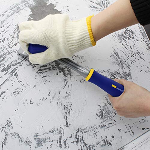 MANUFORE 2pcs 2.5in Carbide Paint Scraper Blades Double-edged Tungsten Steel Blades for Removing Paint, Glue, Grout - Image 2