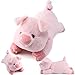 gnomantic Pig Weighted Stuffed Animals 28 Inch 50 Pounds Weighted Plushies Pig Large Plush Stuffed Animals Pillow Cute Plush Toys Gifts for Kids Adults - Image 2