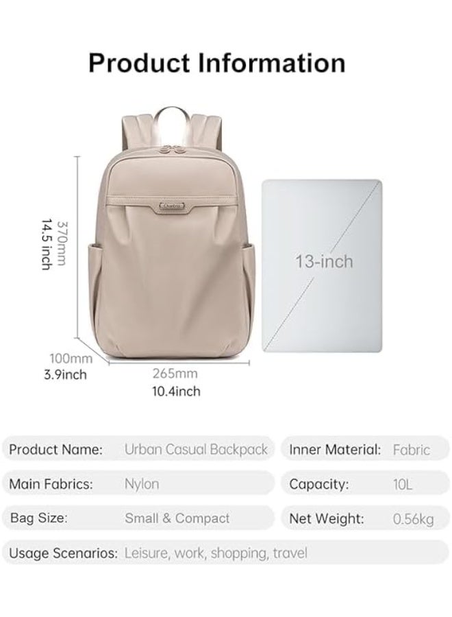 Chantria Laptop Backpack for Women 13 Inch, Work and Travel Backpack with Tablet Pocket, Casual Water-Resistant Backpack for Travel - Image 2