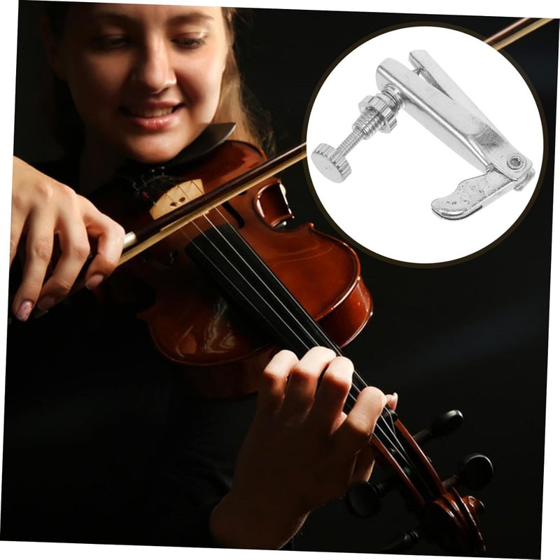 Toyvian 4pcs Violin Fine for String Adjusters Professional Tuning Tools for Enhanced Stability and Performance - Image 2