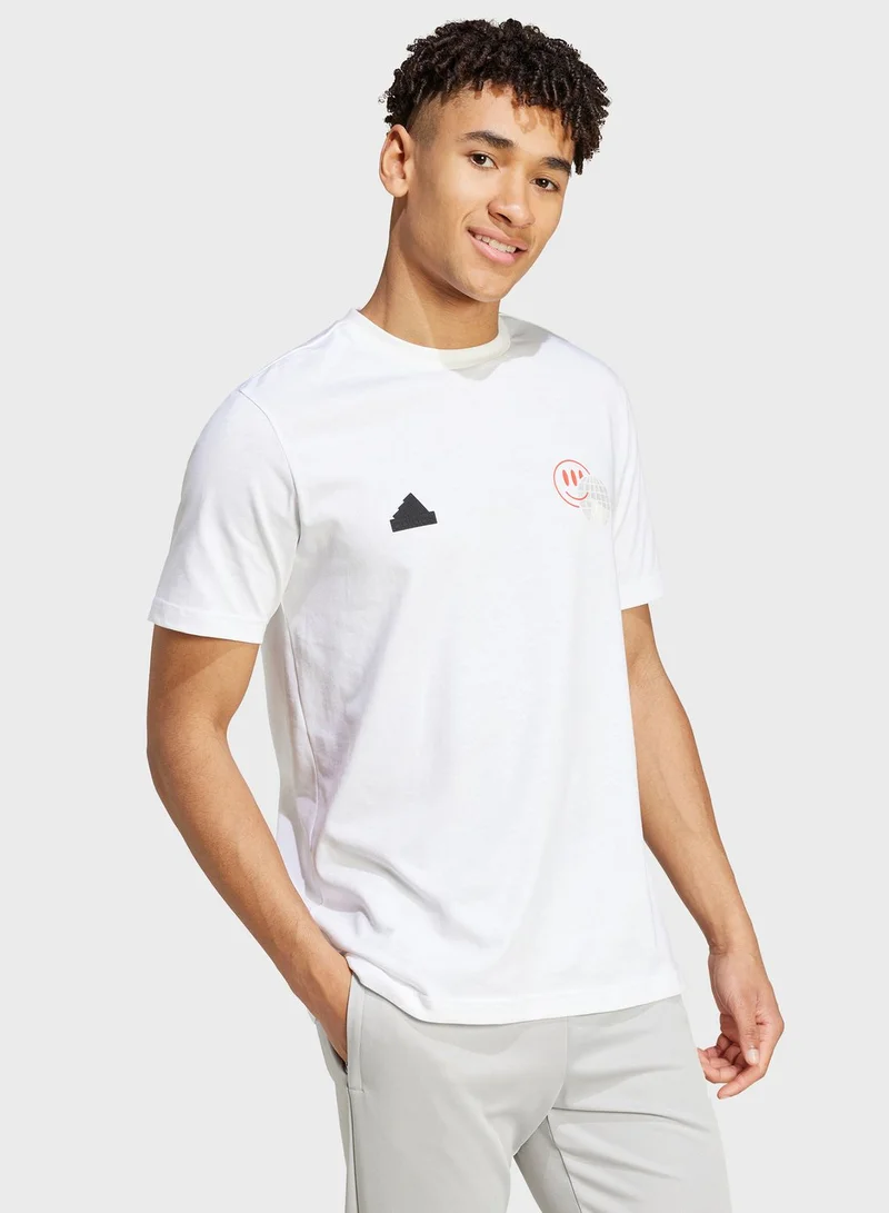 Adidas Tiro Summer Graphic T-Shirt