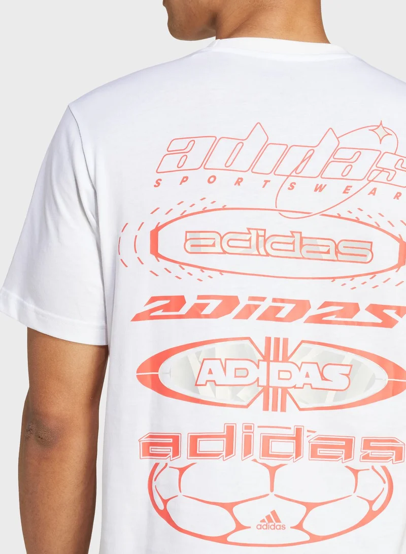 Adidas Tiro Summer Graphic T-Shirt