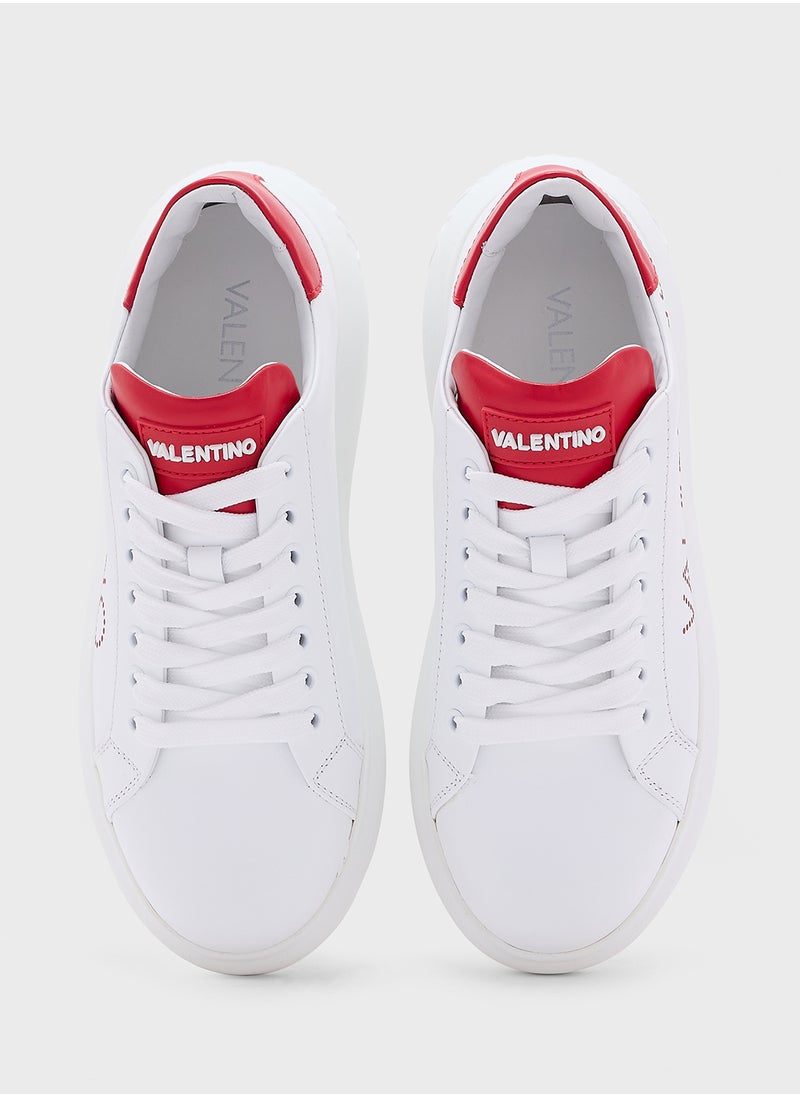 VALENTINO BY MARIO VALENTINO Lace Up  Low Top Sneakers  - Image 4