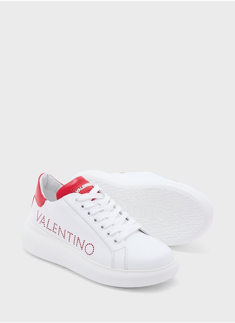 VALENTINO BY MARIO VALENTINO Lace Up  Low Top Sneakers  - Image 3
